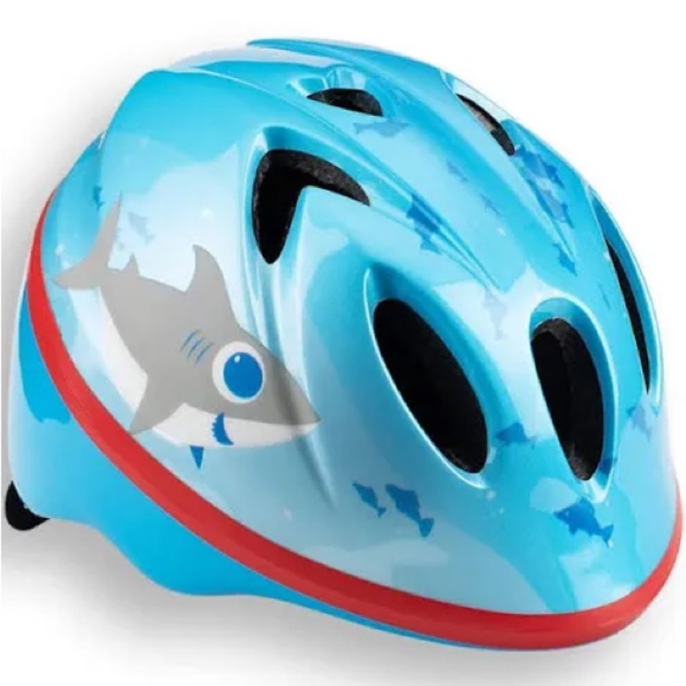 Schwinn Blue Shark Kids Bicycle Helmet